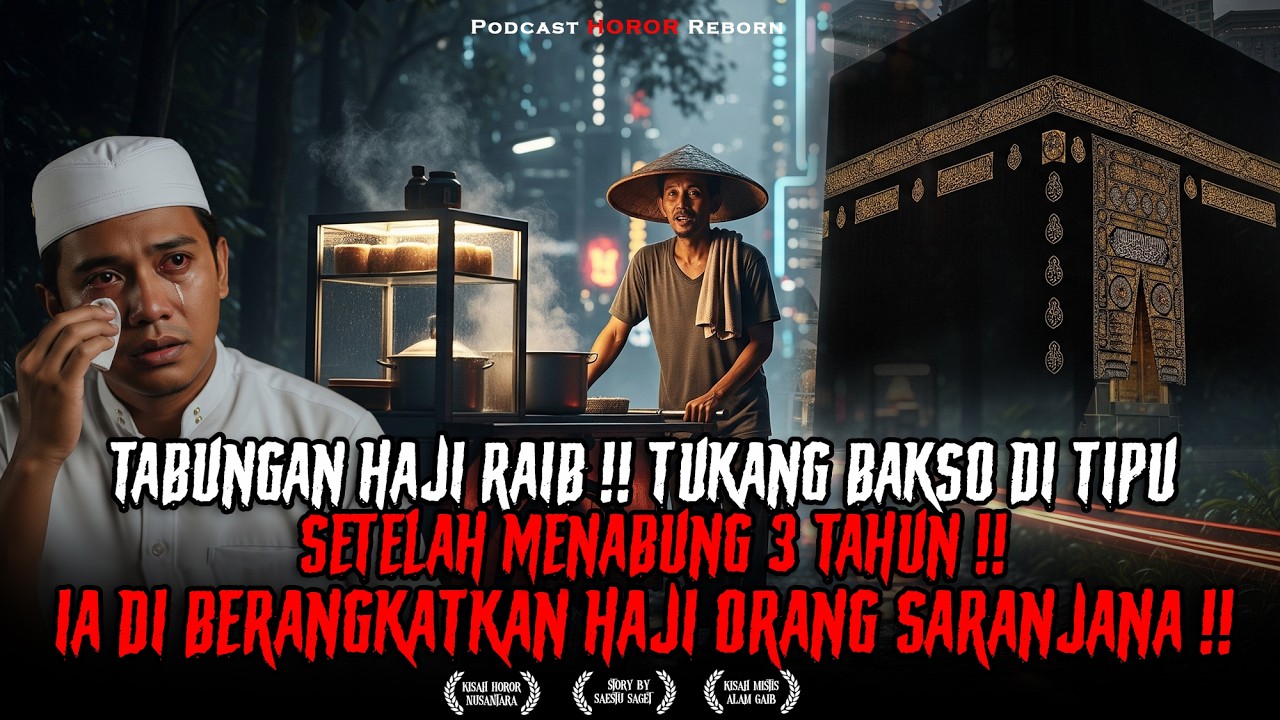 Ditipu Tabungan Haji, Pedagang Bakso Diberangkatkan Haji Orang Saranjana‼️