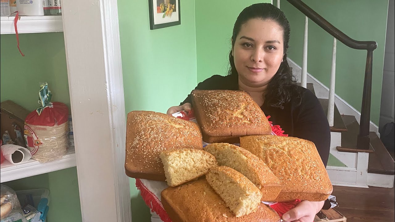 Como hacer pan de torta salvadore&ntilde;o 🇺🇸 | Aventuras Rio torola 503