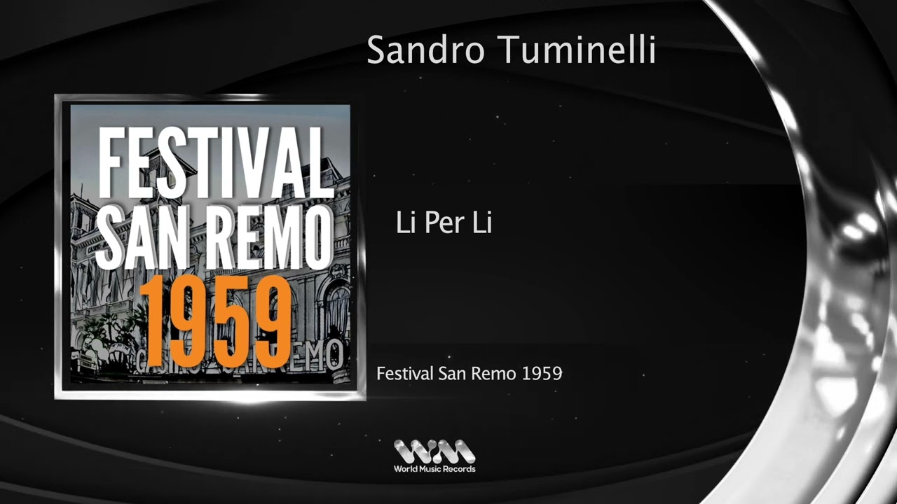 Sandro Tuminelli - Li Per Li
