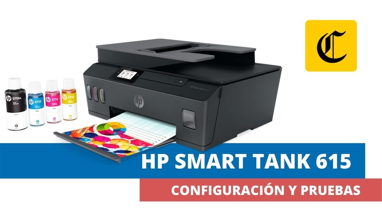 HP Smart Tank 615 - Configuración y pruebas