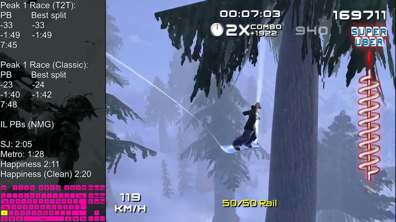 SSX 3: Peak 1 Race - 7:40 (NMG)