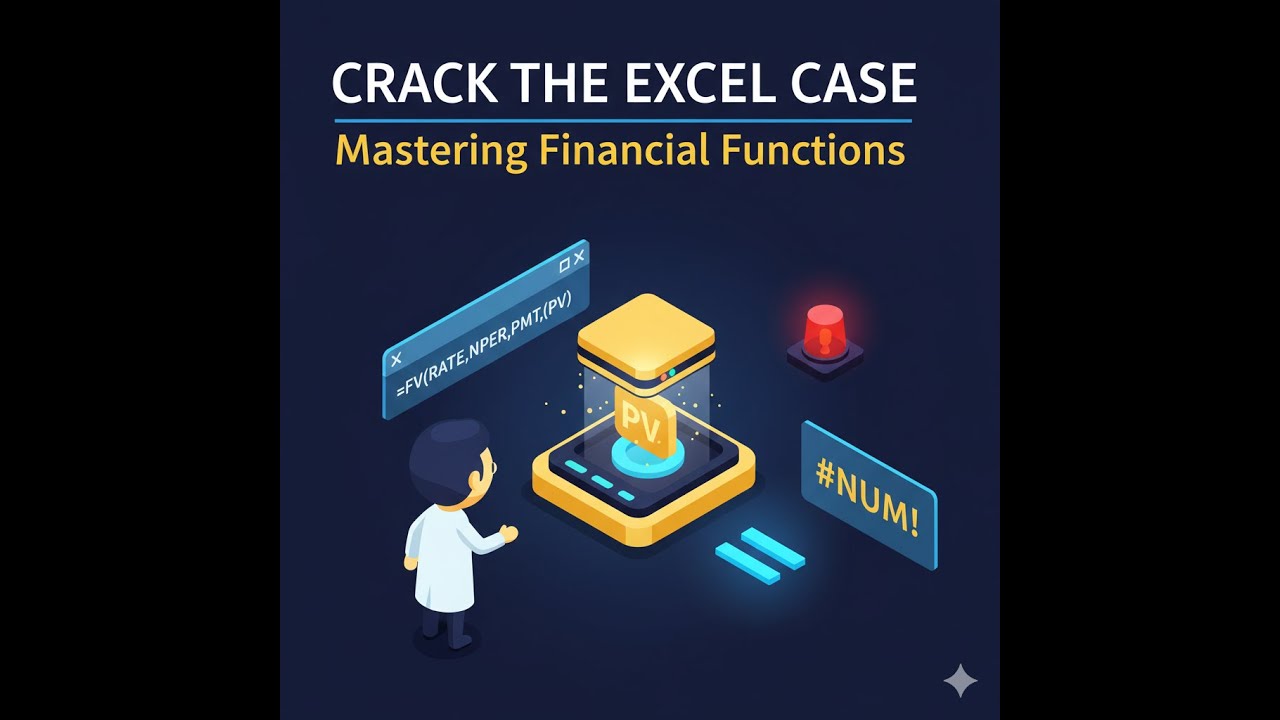 Excel Financial Functions Masterclass: PMT, PV, FV, RATE, and NPER