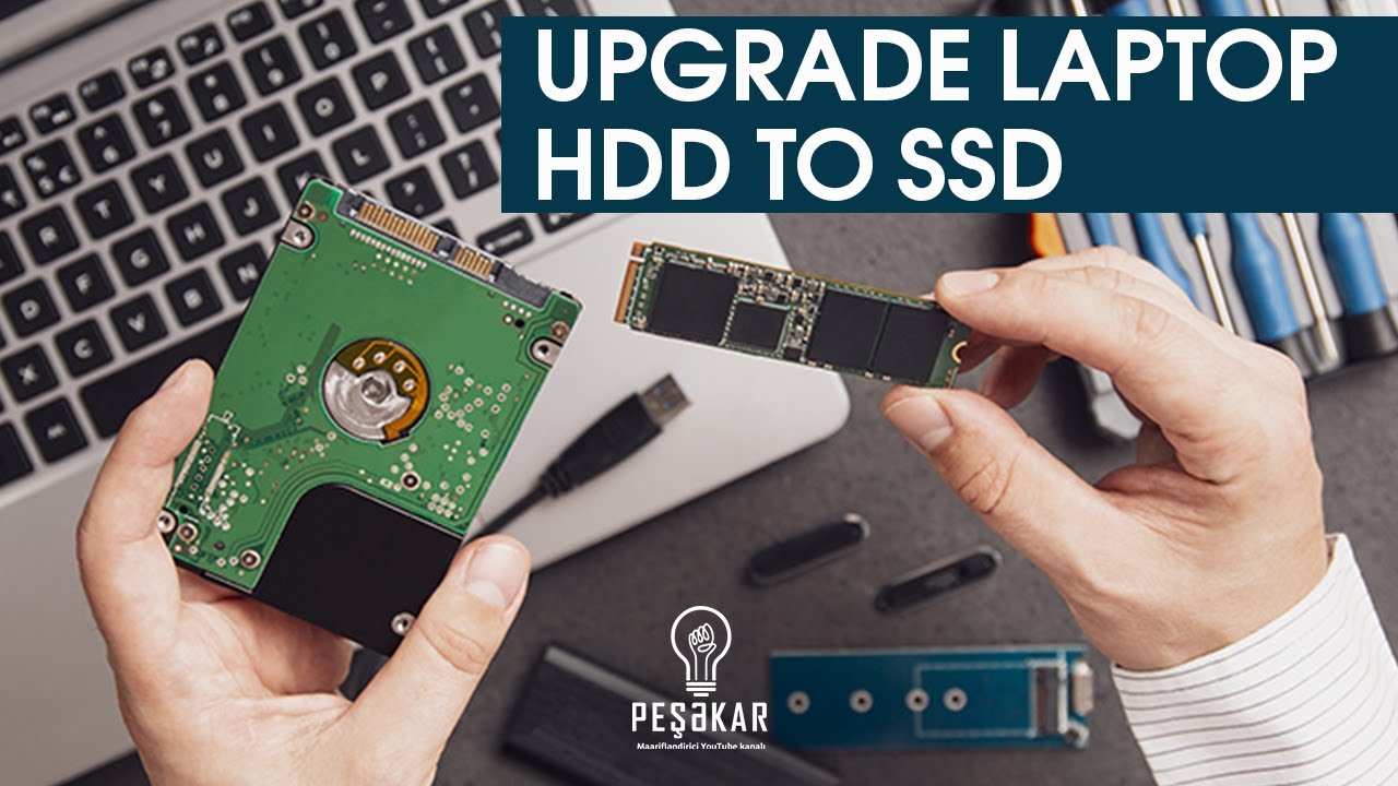 Noutbukunuzda HDD-ni SSD-yə necə yüksəltmək olar?
