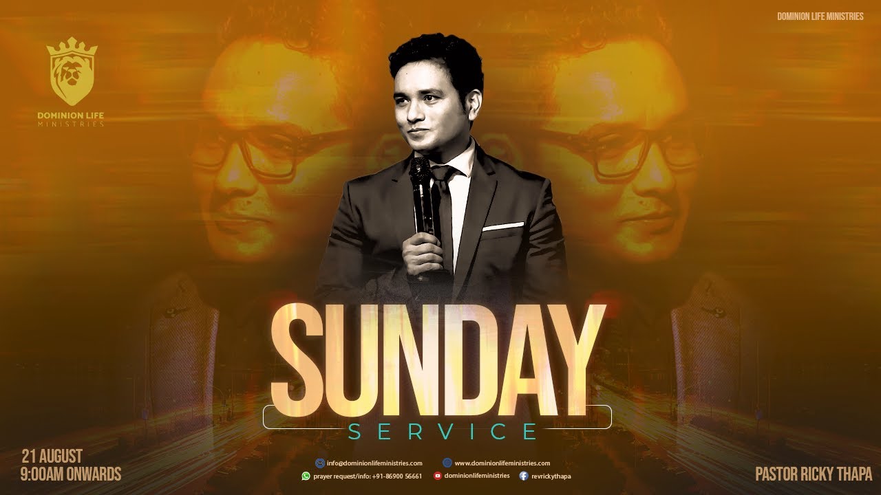 🔴Online Church Service In Hindi || By Prophet Rev. Ricky Thapa