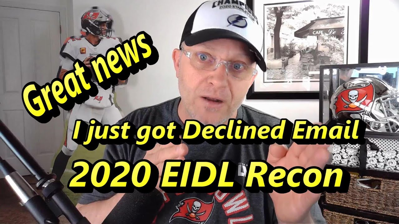 EIDL Loan Reconsideration letter DECLINED Email 3-29-2021