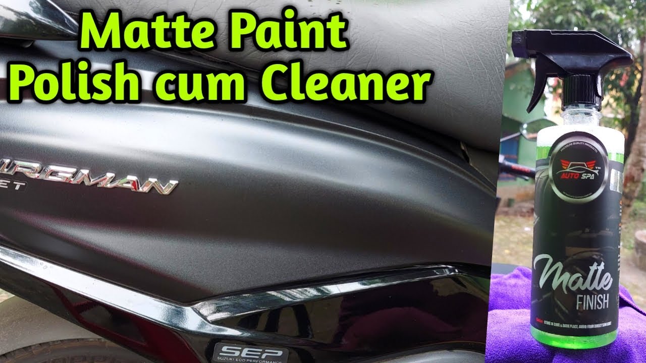Auto Spa Matte Finish Polish for Car, bike & scooter | Best Matte Paint Maintainer Polish