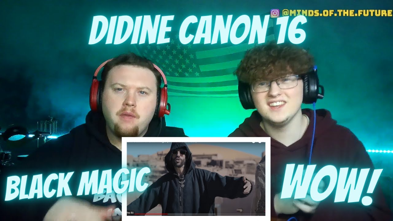 Didine Canon 16 - Black Magic (Official Music Video) | Reaction!!