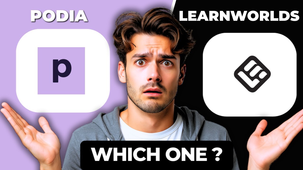 Сравнение Podia и LearnWorlds 2025 | Руководство по лучшим платформам онлайн-курсов