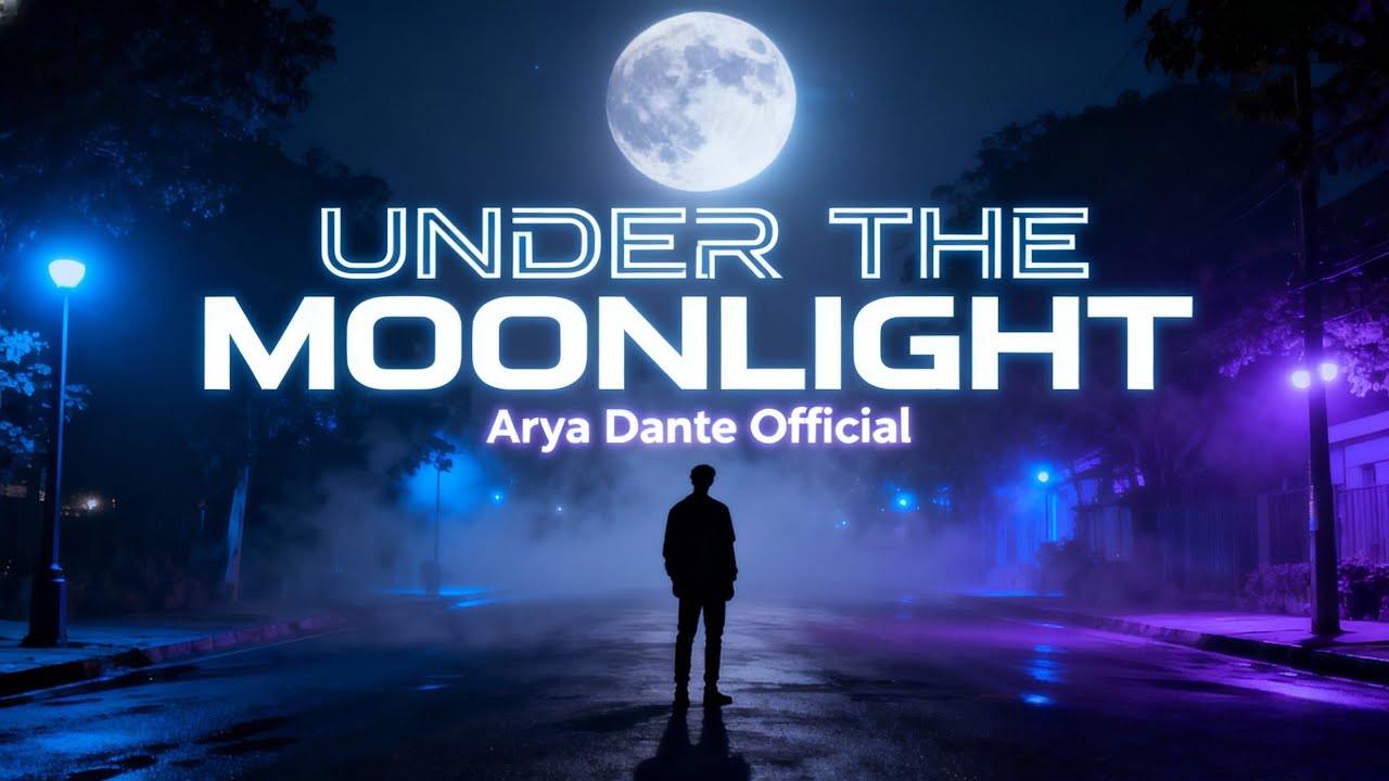 Under the Moonlight - Arya Dante (Official Lyric Video) | Emotional Melodic EDM Song 2025