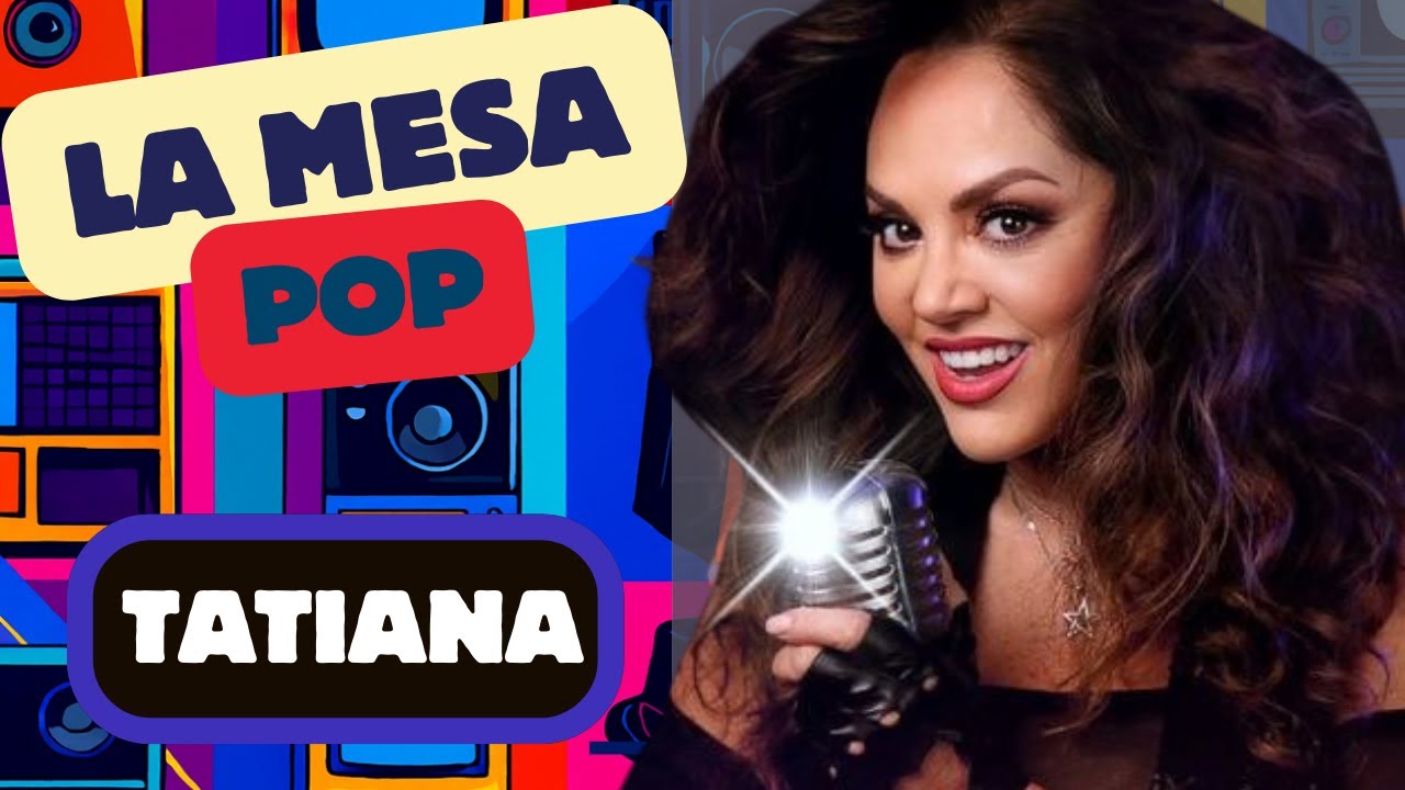 Tatiana te invita a su show Retro Pop I La mesa pop #adnnoticiasradio
