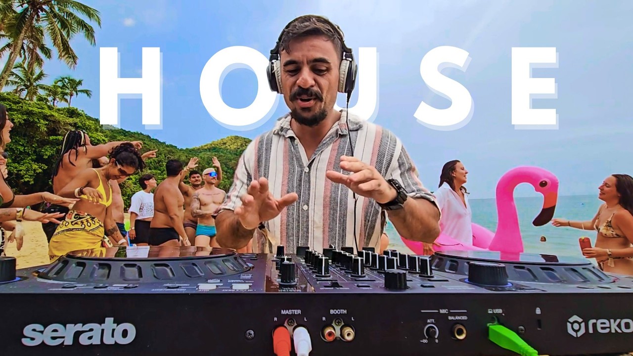 Groovy & Funky House Mix | Beach Sunset Liveset | Varanda Sessions 03