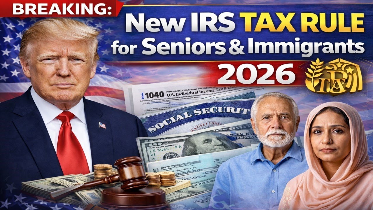 🚨 BREAKING ALERT: New IRS Tax Rule for Seniors & Immigrants — 2026 Changes You Must Know