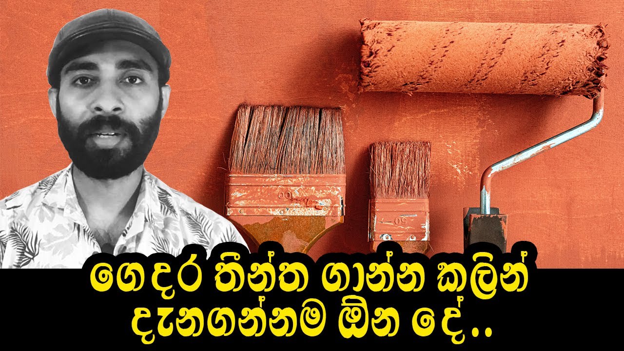 මේ ටික දැනගන්නෙ නැතිව ගෙදර තීන්ත ගාන්න එපා ! Harmful effects of paints for human