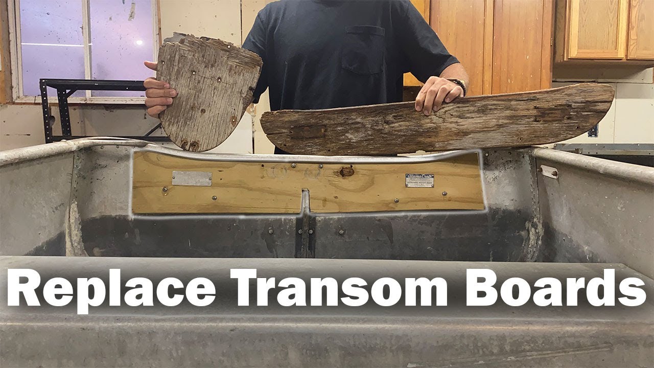 Aluminum Boat Transom Replacement!