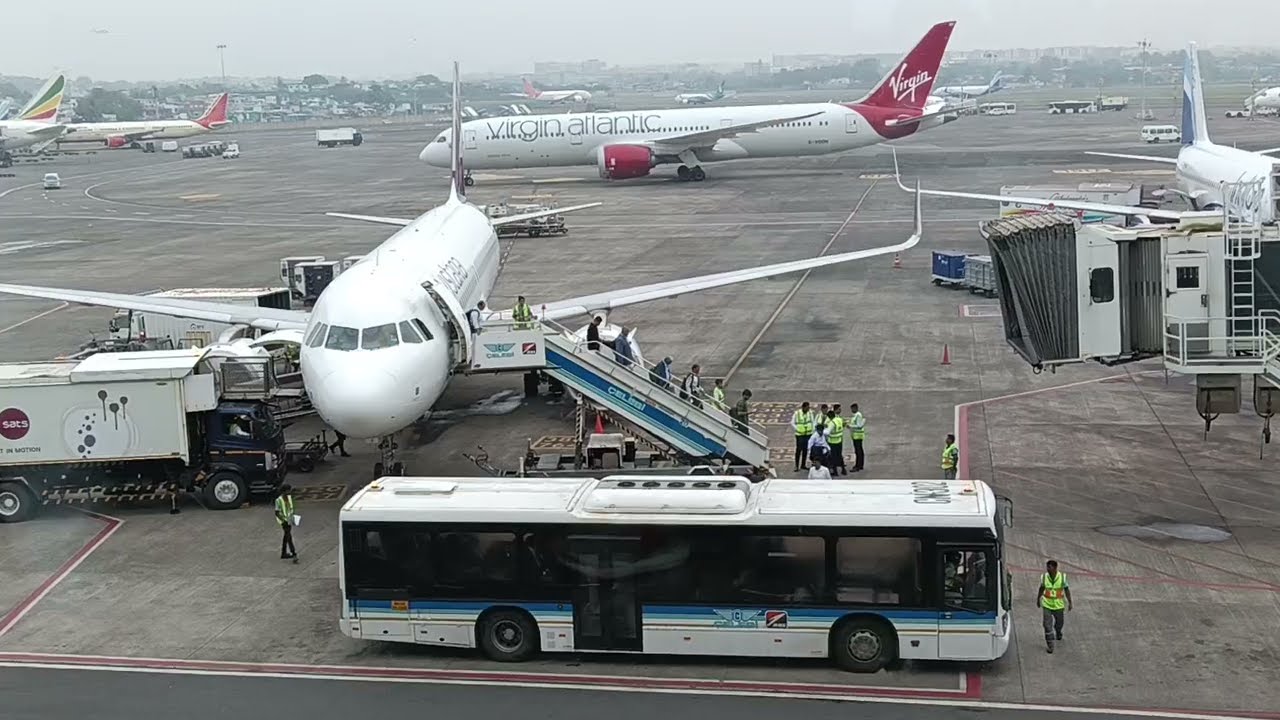 Mumbai airbase ll Mumbai airport intarnetional  ll
