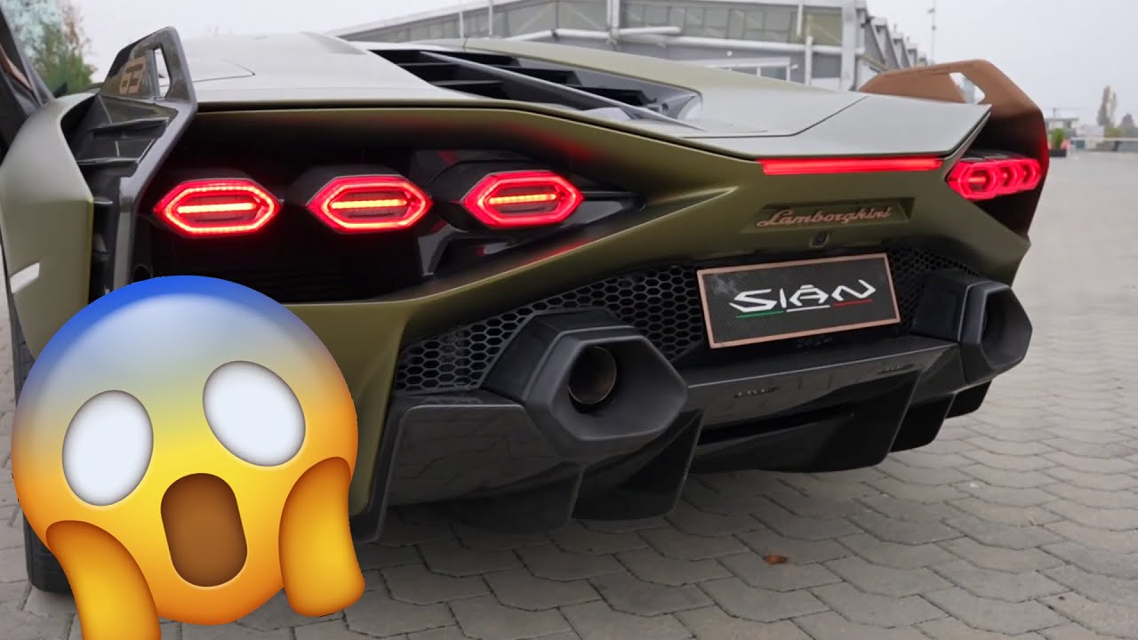 🔊 Lamborghini Sian FKP 37 - Start Up & Revs!!! 😱🔥
