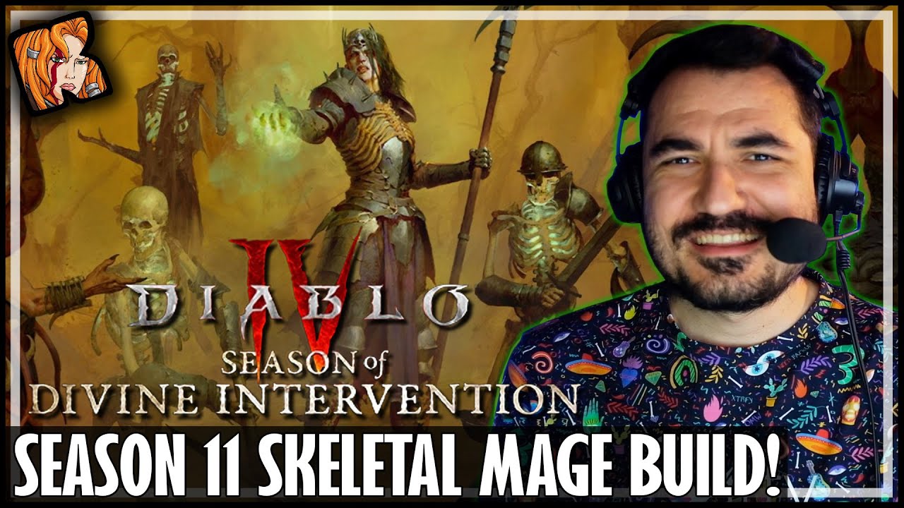 KRIPP'S SKELETON MAGES! MAX CHILL IN S11! - Diablo 4