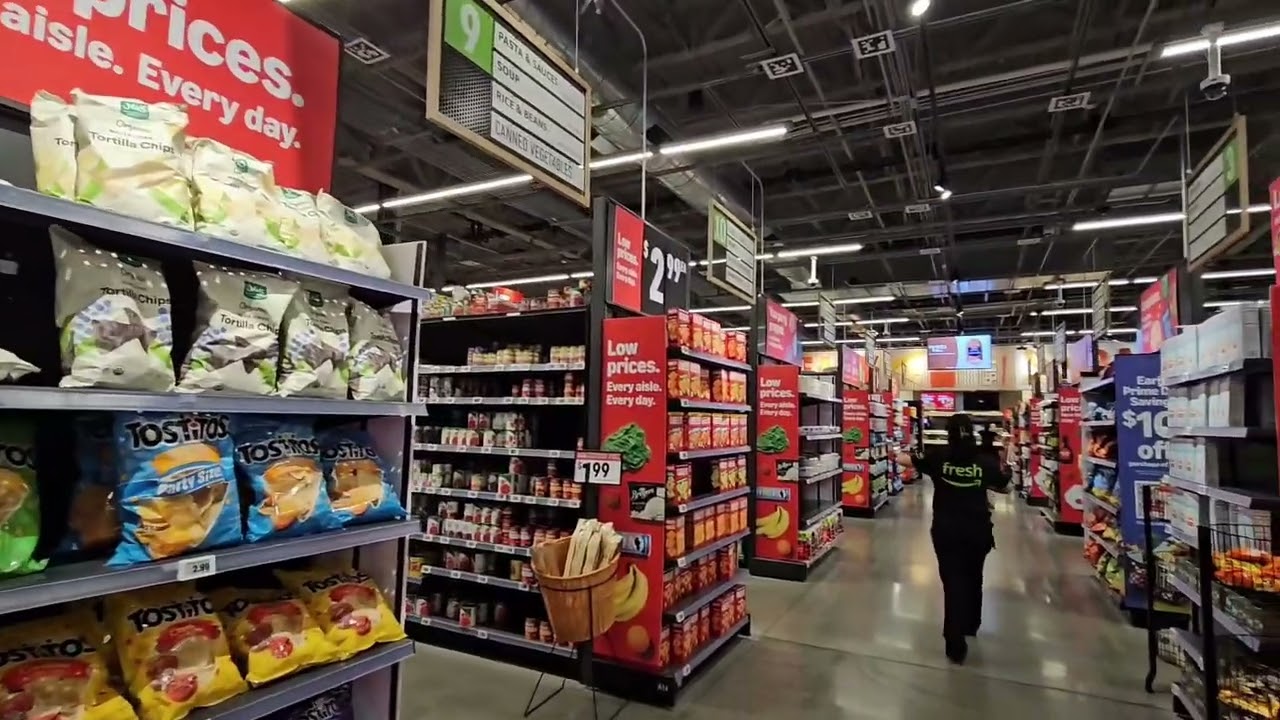 Amazon Fresh Super Smart Shopping Dash Cart, camera controversy, VPN block, grocery shopping, snack