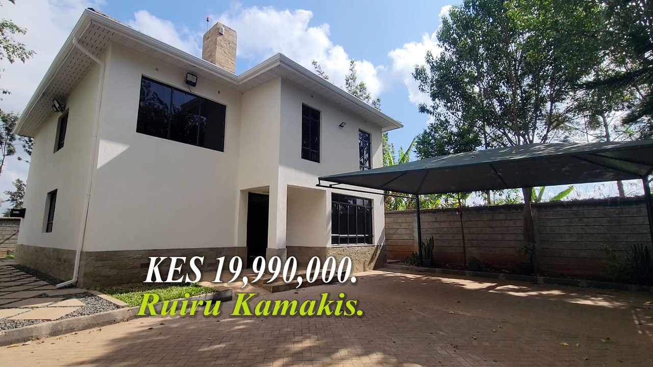 INSIDE a Green, Leafy Masionette @ Kes 23M in Ruiru Kamakis
