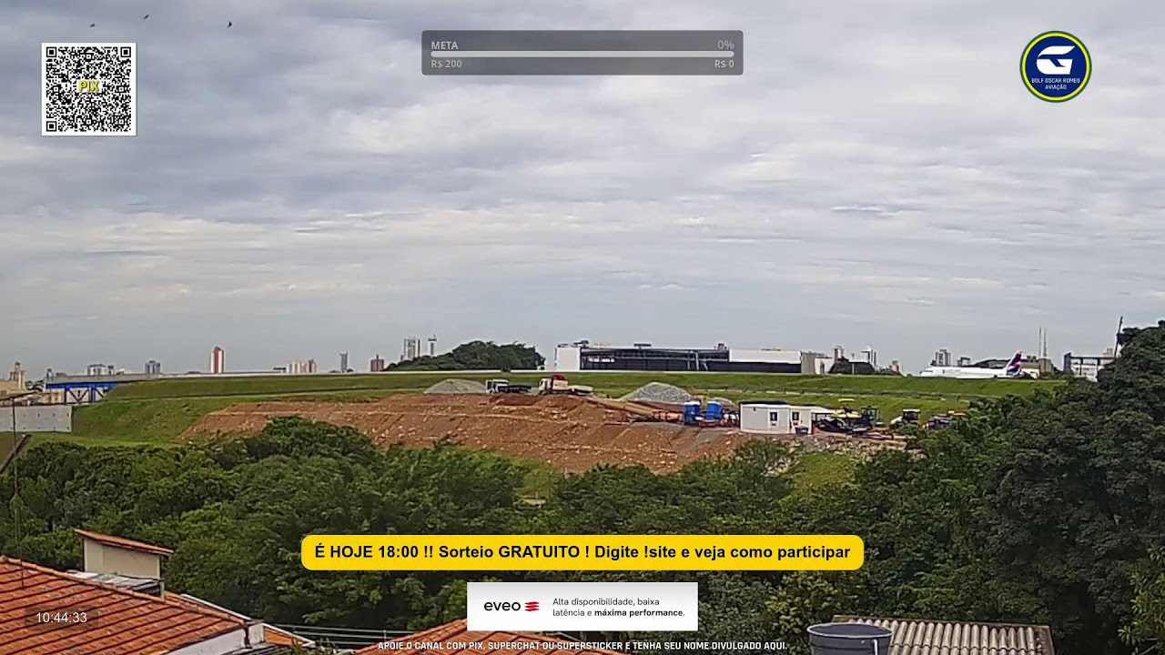 SBSP LIVE #4 - Aeroporto de São Paulo AO VIVO - CGH Airport - 17/02 Manhã