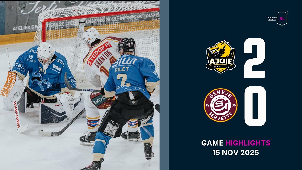 HC Ajoie vs. Genève-Servette HC - Game Highlights