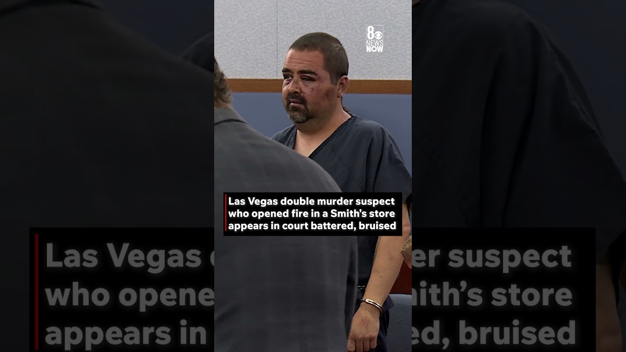 Smith&rsquo;s Grocery Store Gunman Appears In Court Battered #news #vegas