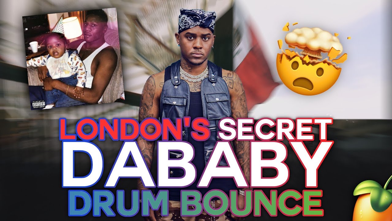 LONDON'S SECRET DABABY DRUM BOUNCE! ( How To Make A Dababy Guitar Type Beat )
