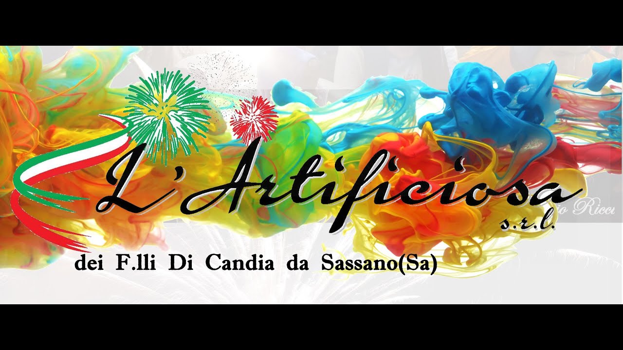 Pirotecnica L'Artificiosa dei F.lli Di Candia da Sassano (sa). Sant'Antonio Abate Vibonati Sa.