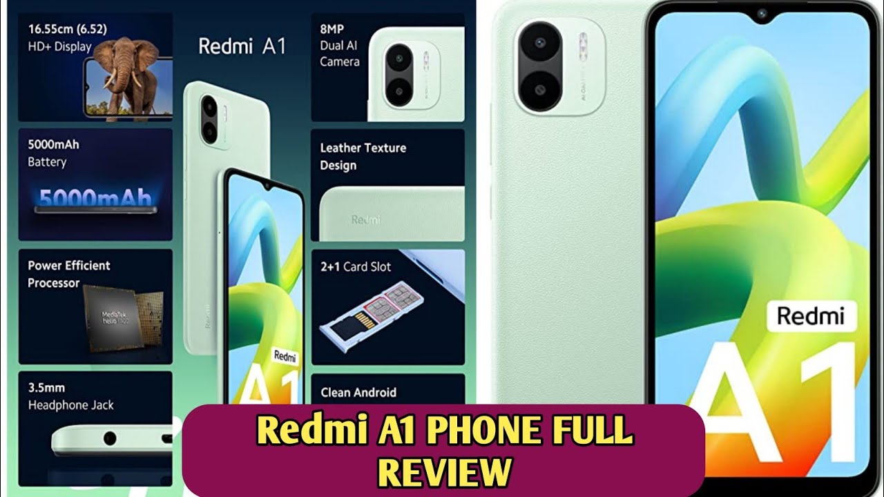 Redmi A1 Phone || Redmi A1 Phone Review || Redmi A1 2022 Unboxing || Redmi A1 phone kaisa h Amazon
