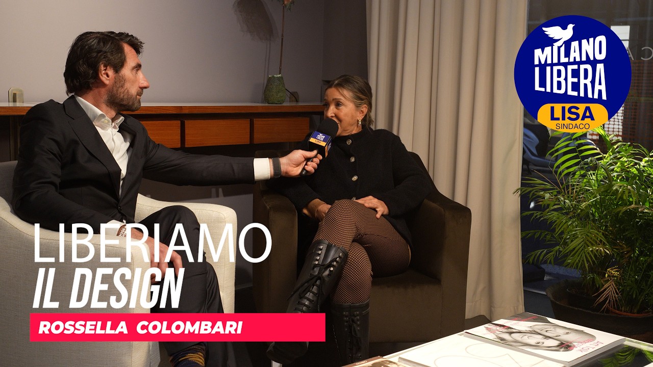 LIBERIAMO IL DESIGN: Massimiliano Lisa e Rosella Colombari sul futuro di Milano 🏛️✨