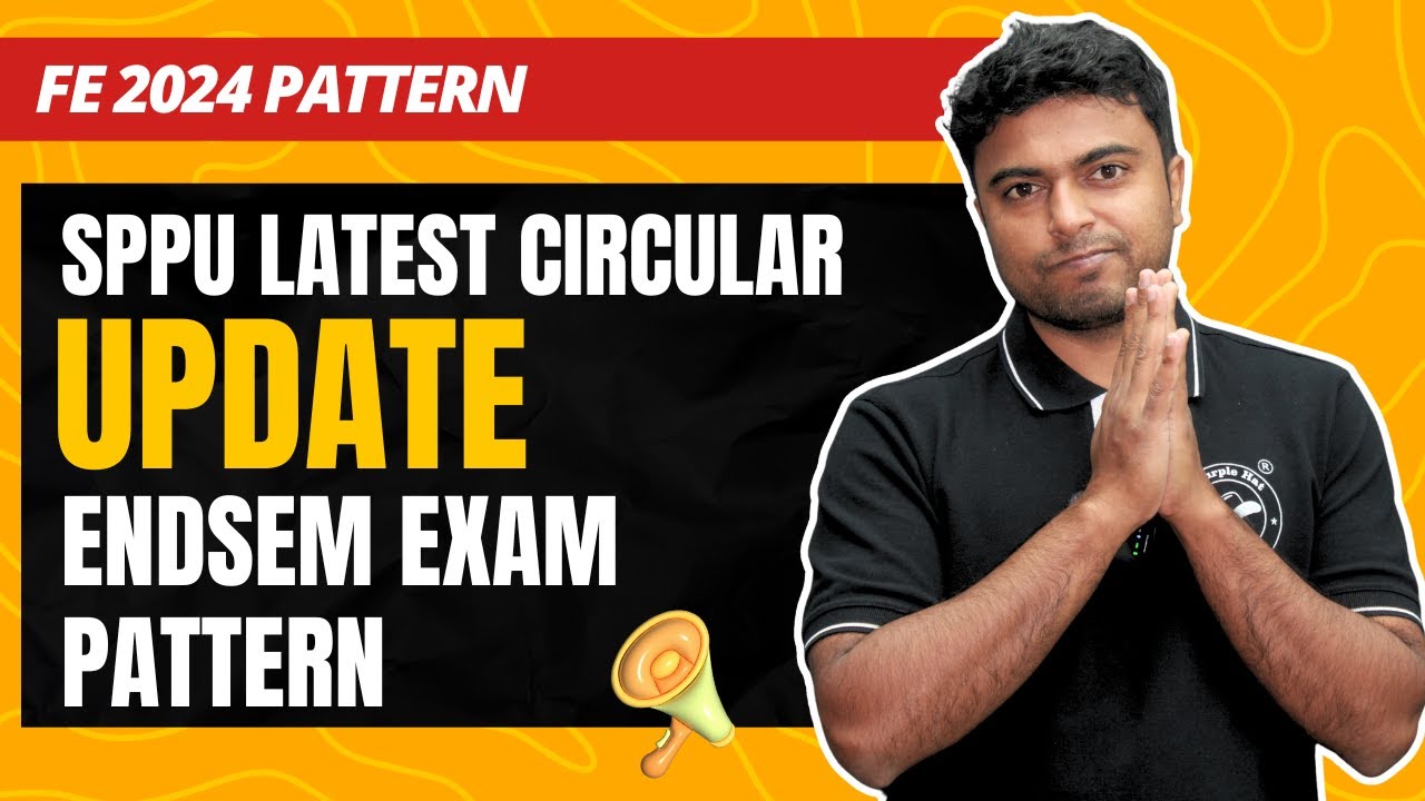 SPPU Latest Circular Update Endsem Exam Pattern | #sppuexam #sppu #education #engineering #ytviral