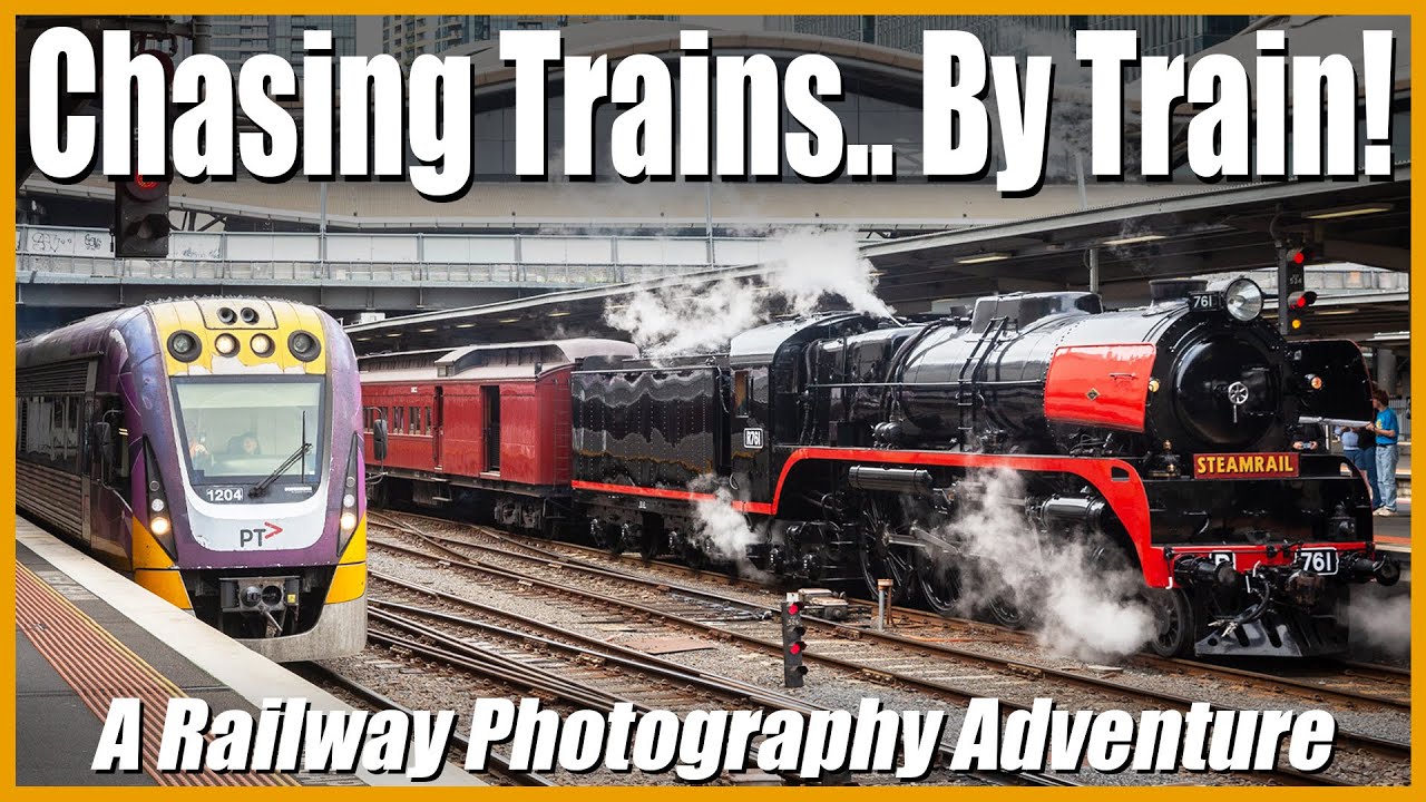 Chasing Steamrail's Bendigo Transfer - By Train!