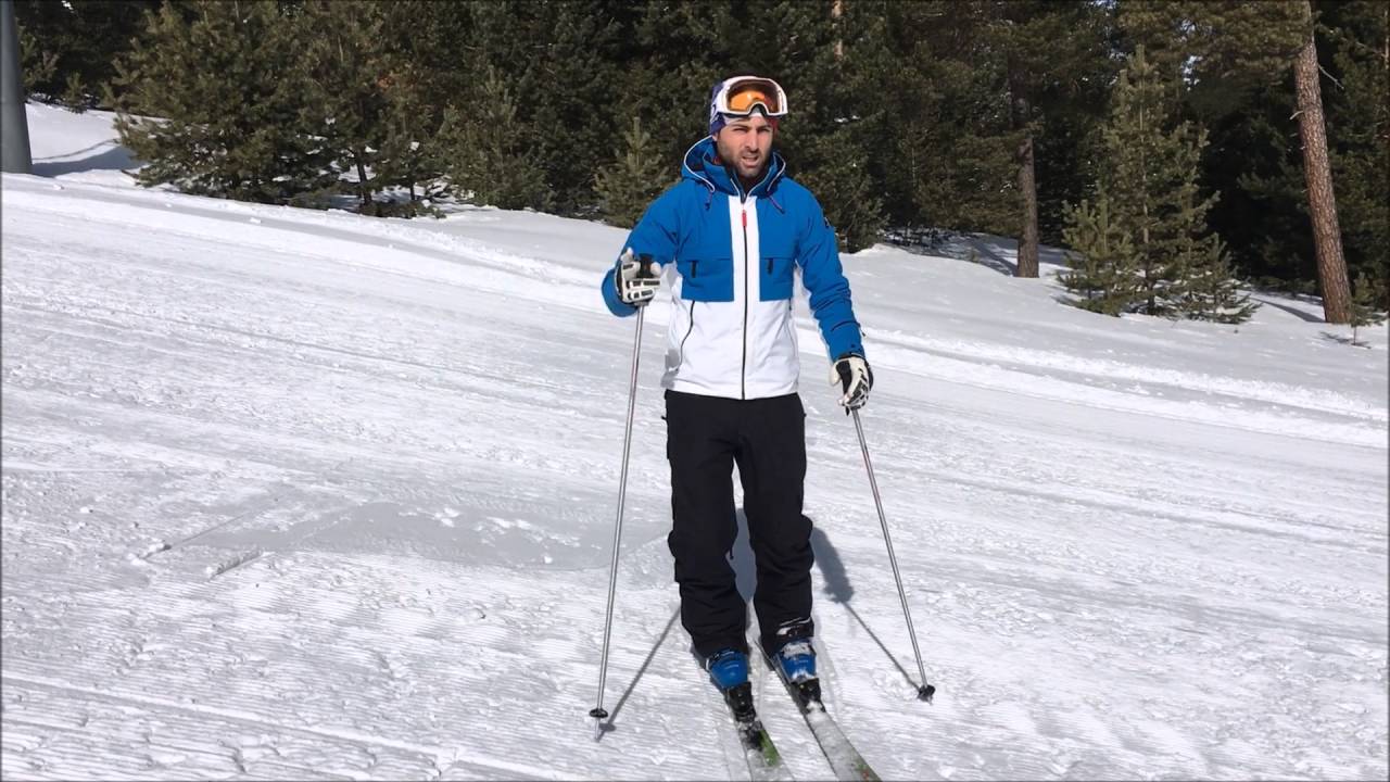 Serkan Hoca Kayak Dersi Ski Lesson  7/11 (Basit Dönüş)