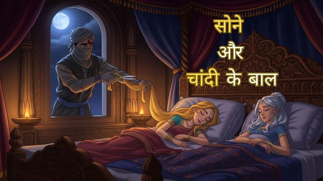 सोने और चांदी के बाल | GOLDEN HAIR | HINDI KAHANIYA | Stories in Hindi | KAHANIYA HAIR OF GOLD