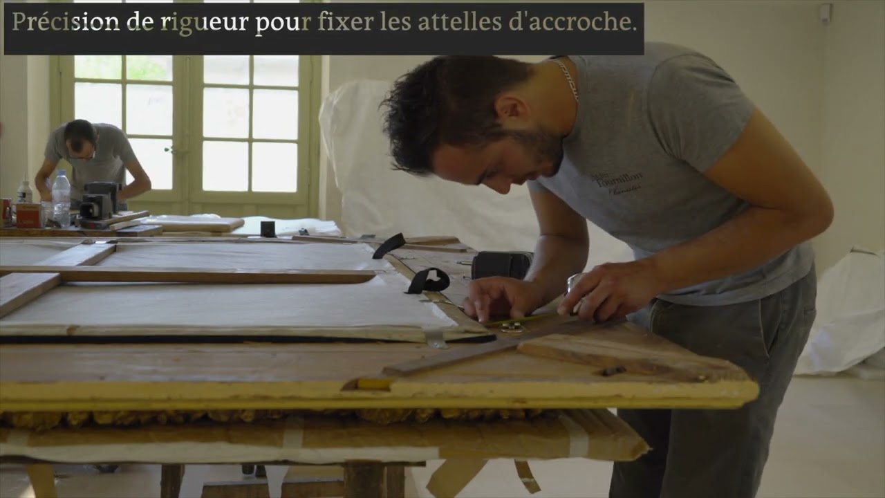Imguimbertine suivez le guide - La pr&eacute;paration d'une oeuvre avant accrochage