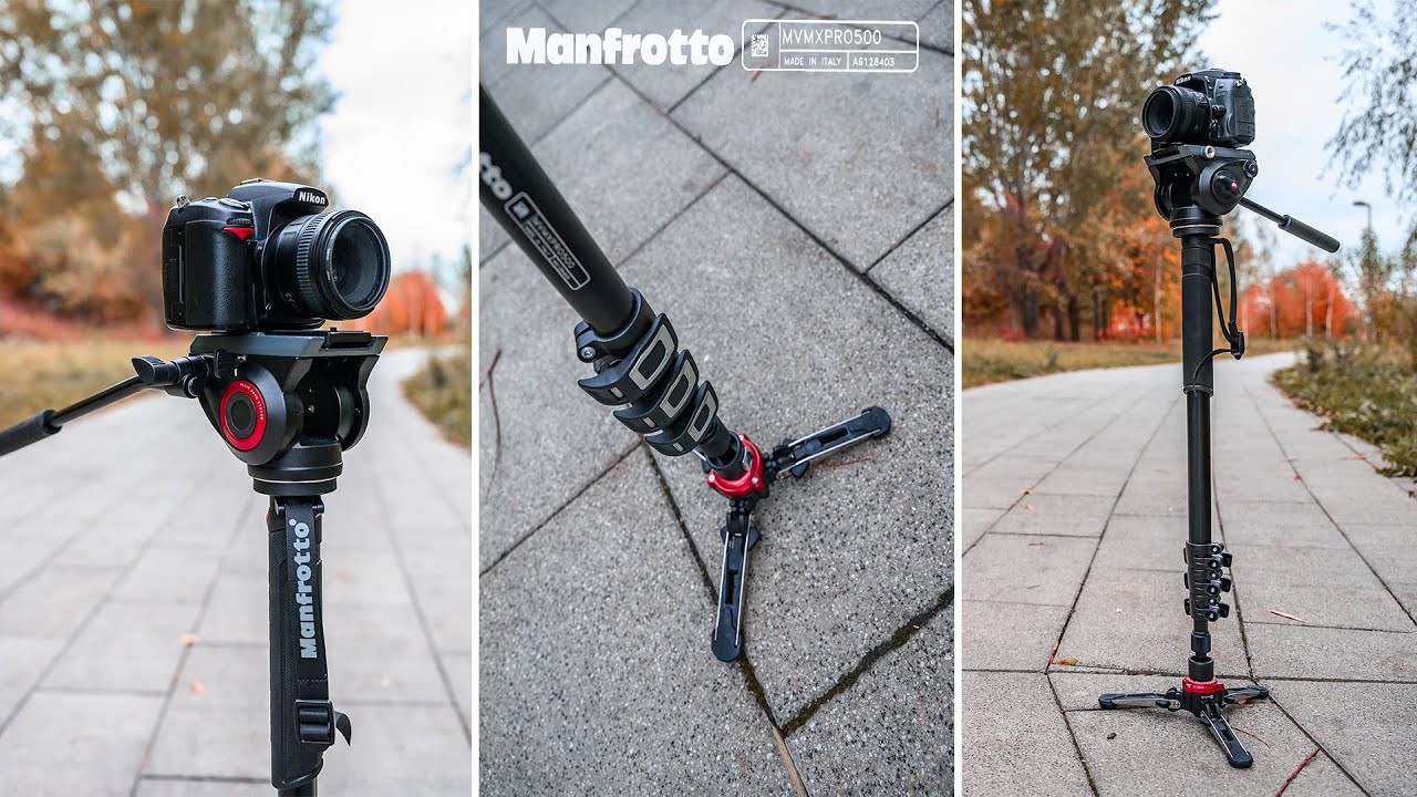 Обзор монопода MANFROTTO MVM XPRO 500 [НЕ БЕЗ МИНУСОВ]