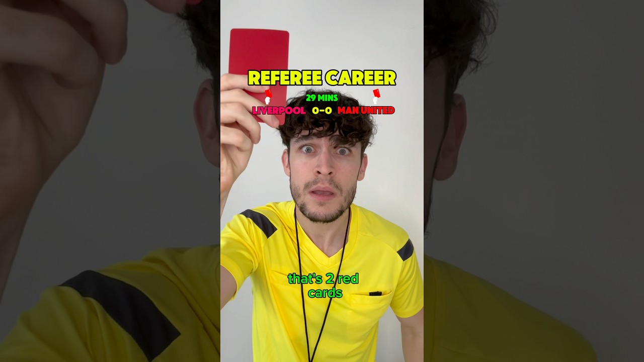 #pov You become a professional referee in football #levispovs