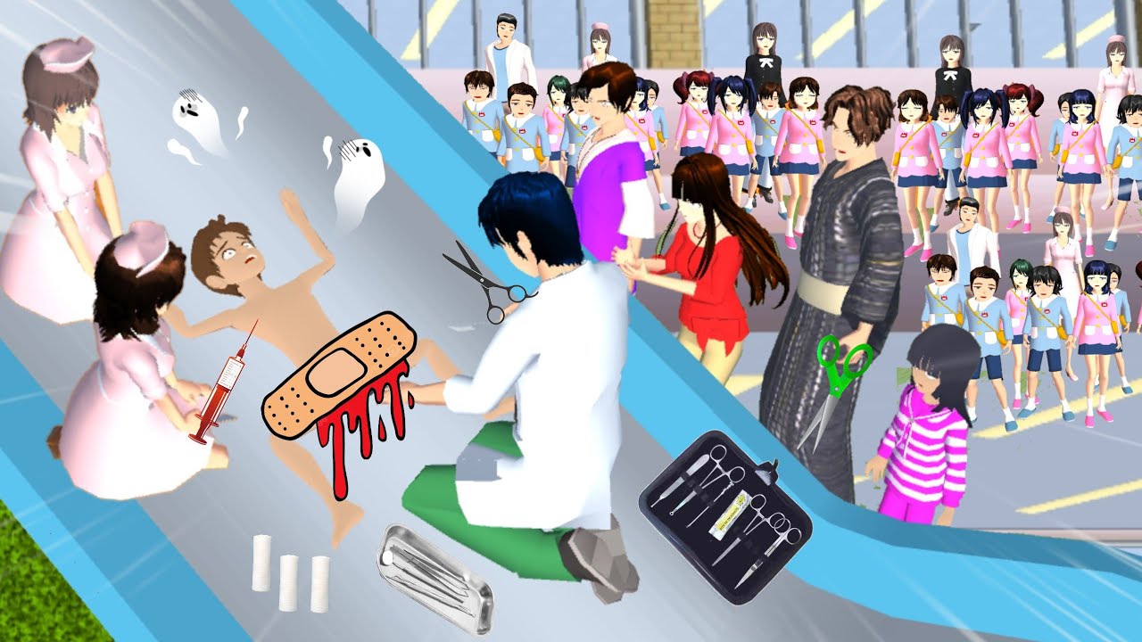 LAGI MAIN PEROSOTAN ENAK ENAK LANGSUNG DI SUNAT || Drama Sakura School Simulator
