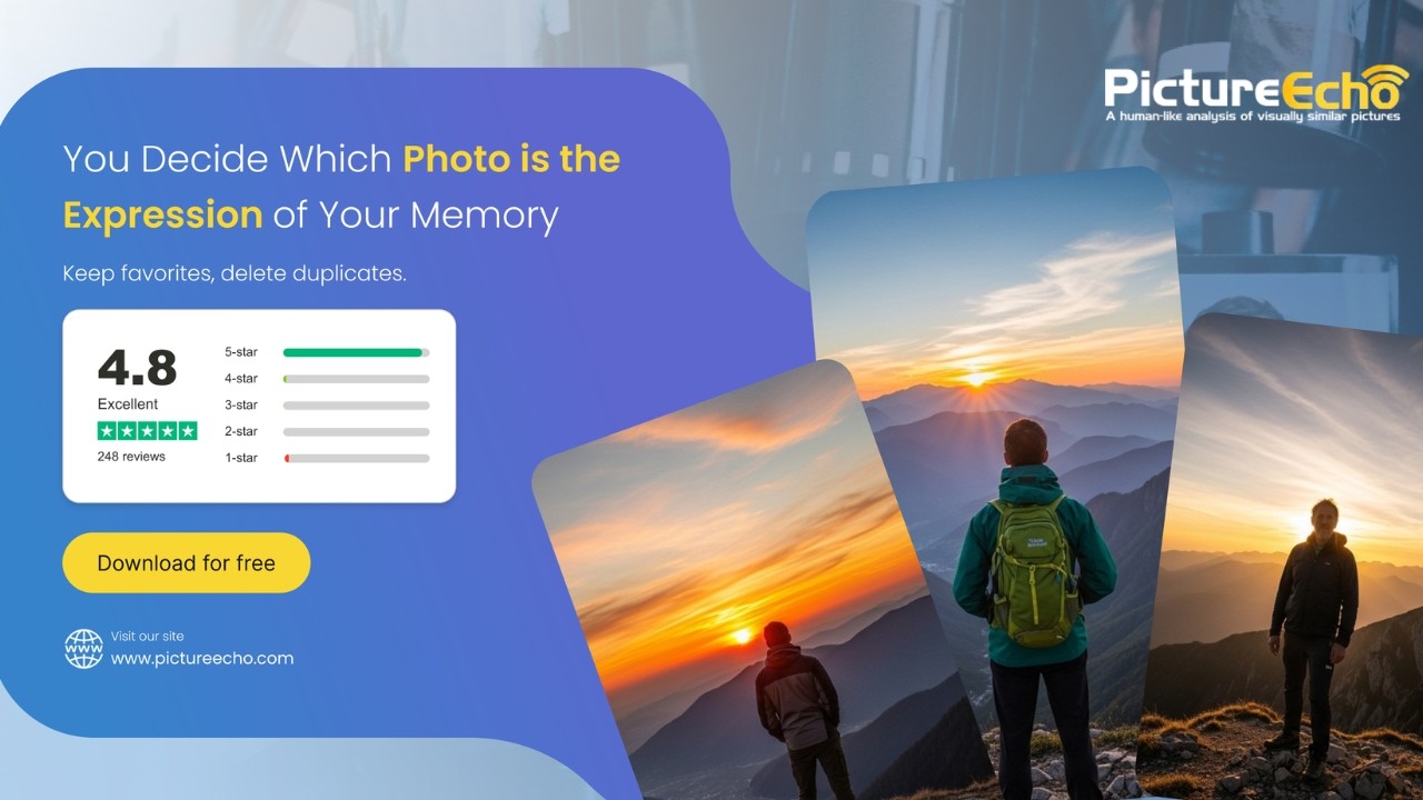 How to remove duplicate photos in Windows and Mac Using PictureEcho