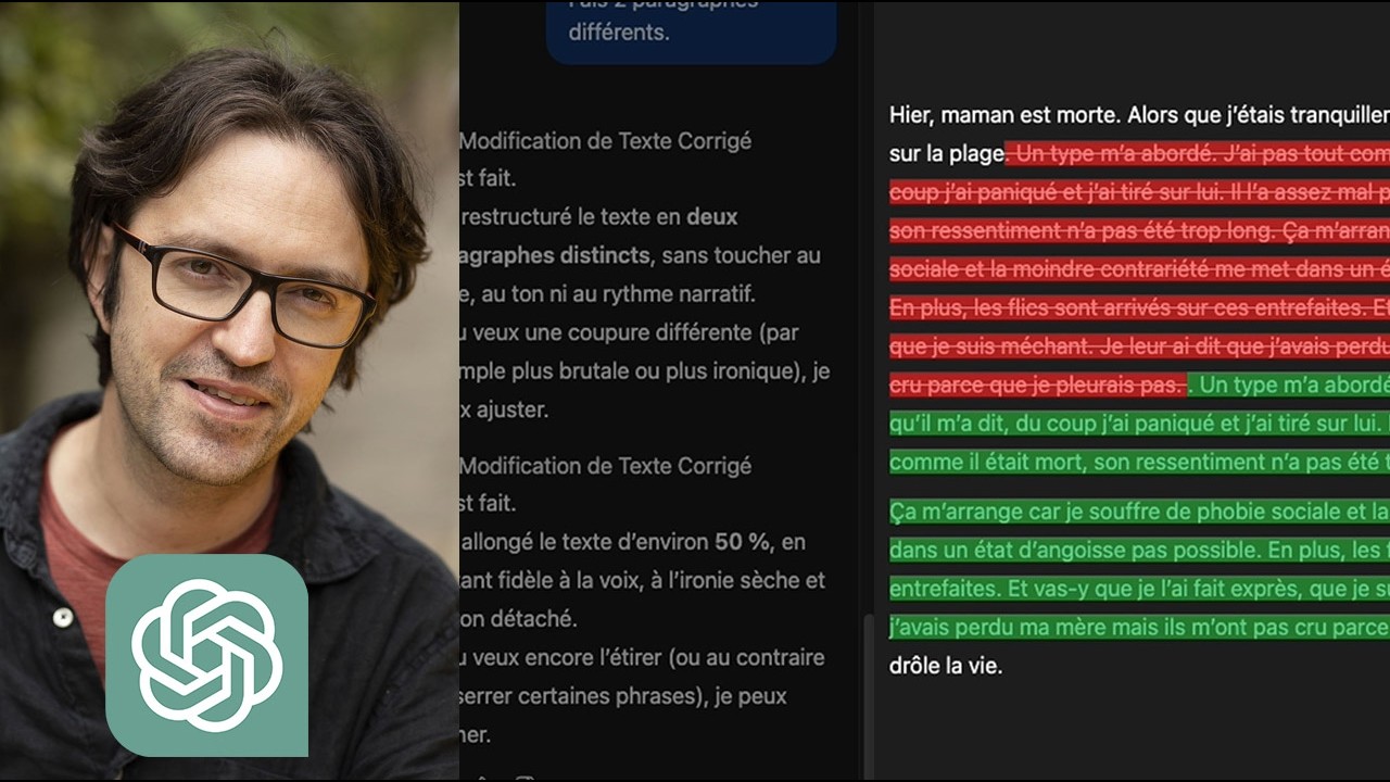 chatGPT (4/5), le canevas pour modifier sans rien perdre