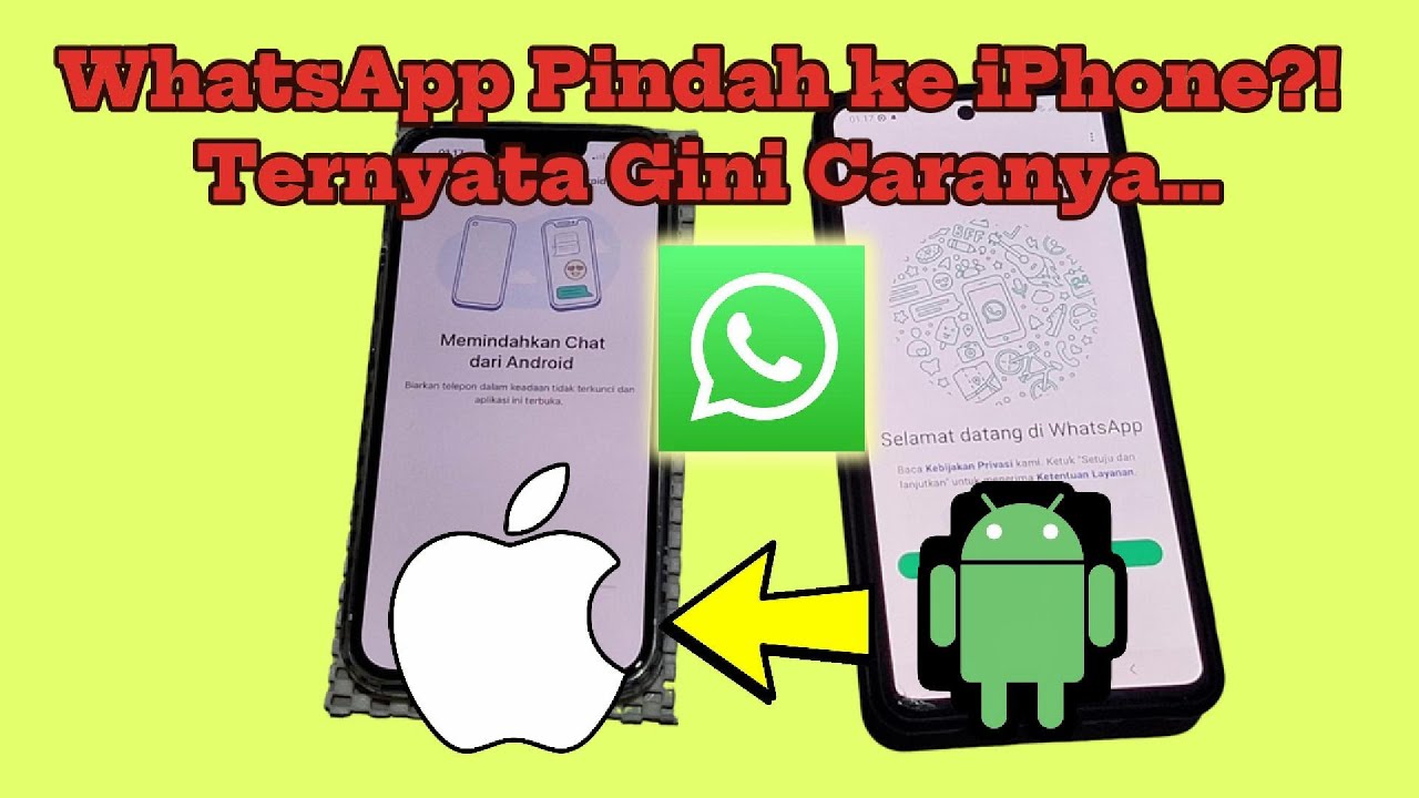 Pindah WhatsApp Android ke iPhone 2025 (100% Berhasil & Anti Ribet!)