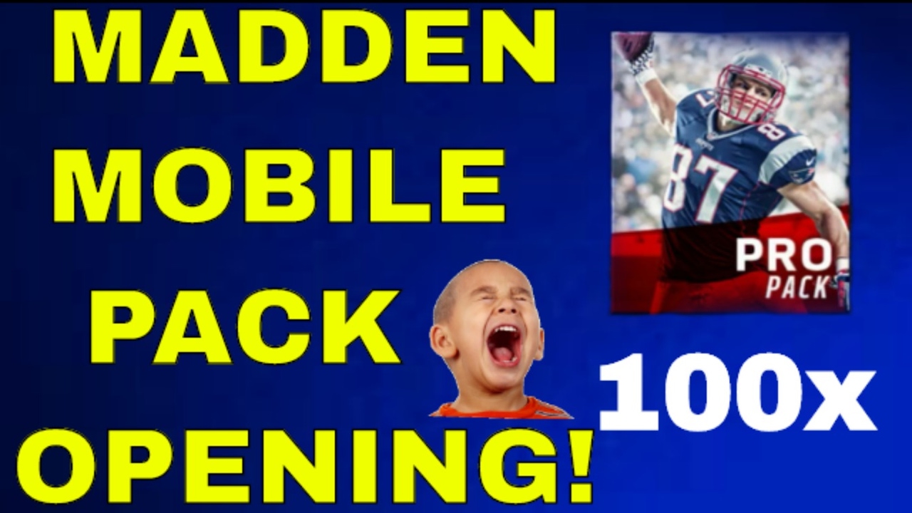 100x PRO PACK OPENING! 750K COINS OF PRO PACKS! MADDEN MOBILE PACK OPENING!