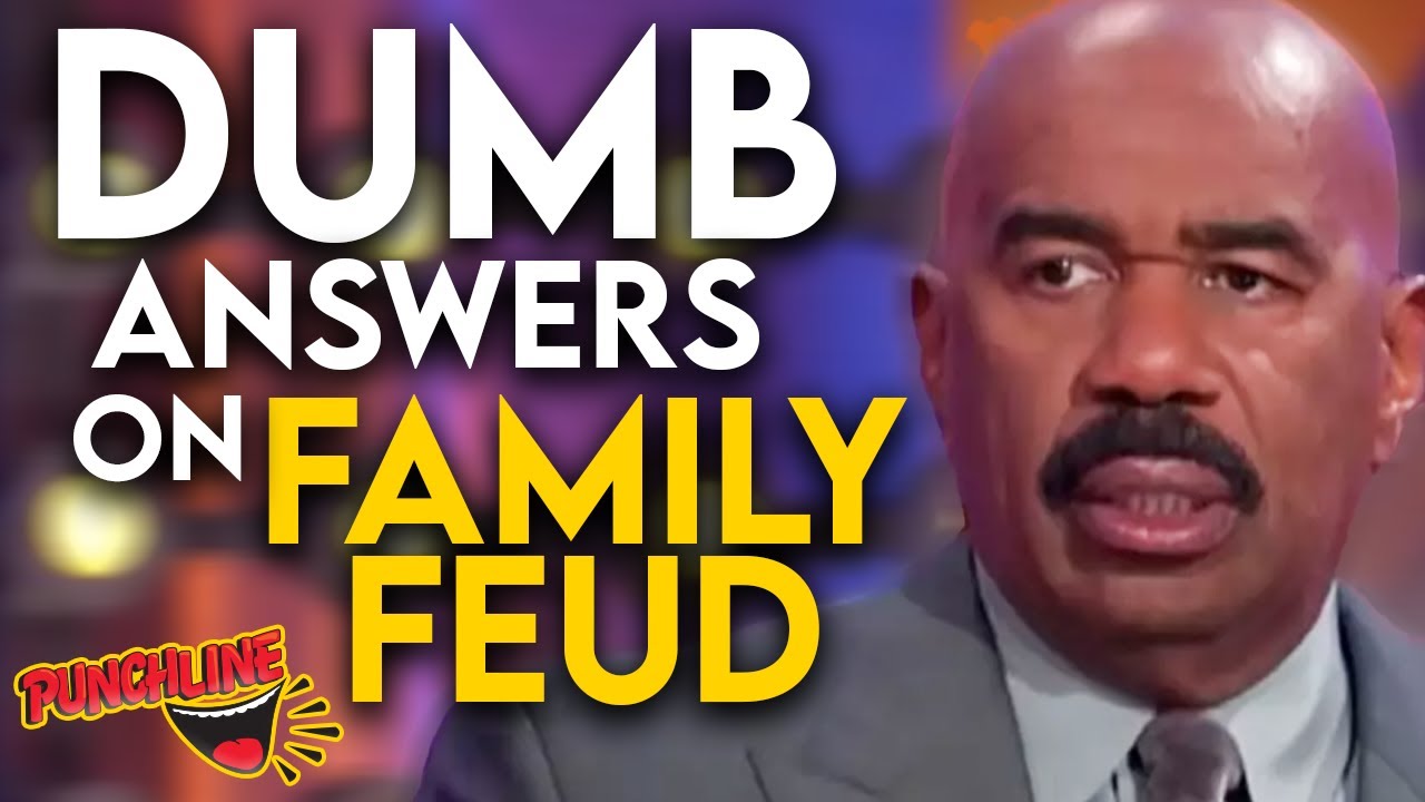 DUMBEST Answers On Family Feud! With Steve Harvey