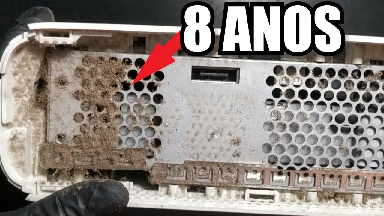 ABRINDO UM XBOX APÓS 8 ANOS DE USO