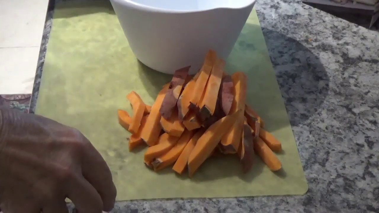 NINJA FOODi and SWEET POTATO FRIES
