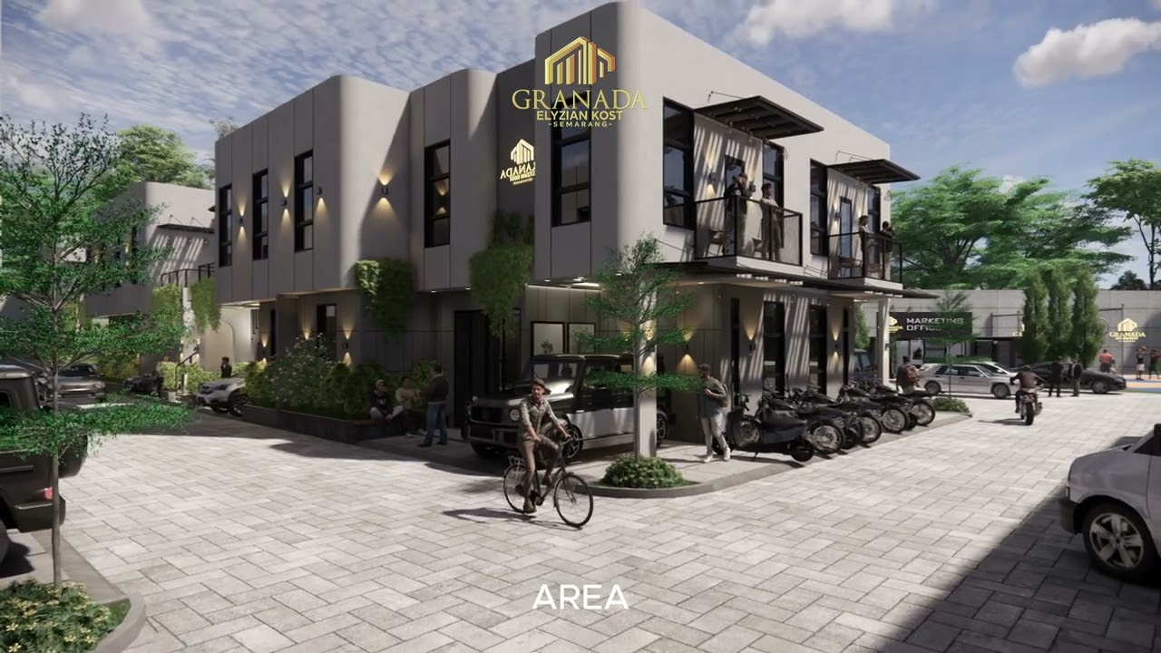 Investasi Rumah Kost Premium Di Semarang | Granada Elyzian Kost | 3D Project Rukost