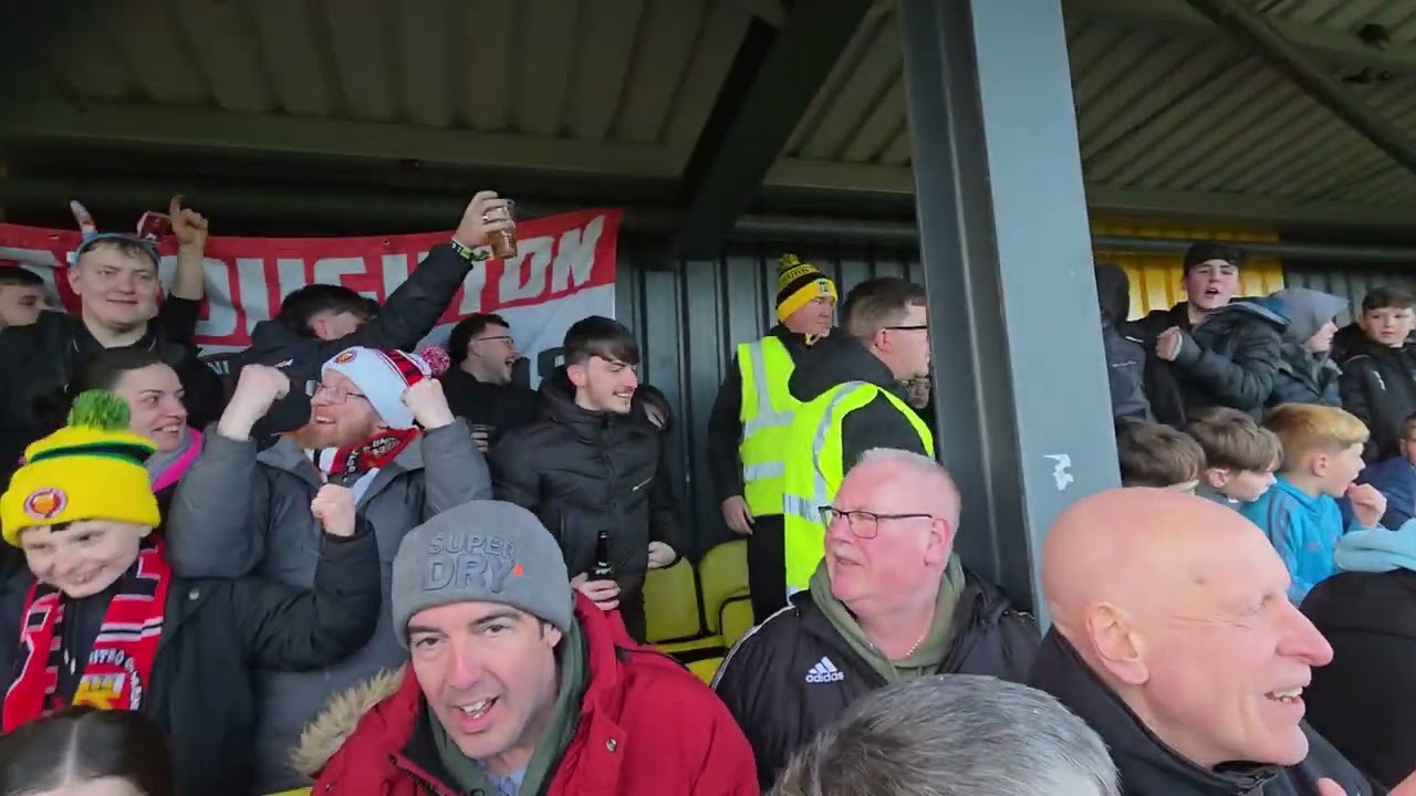FC United goal away at Hebburn Town 14/2/2026