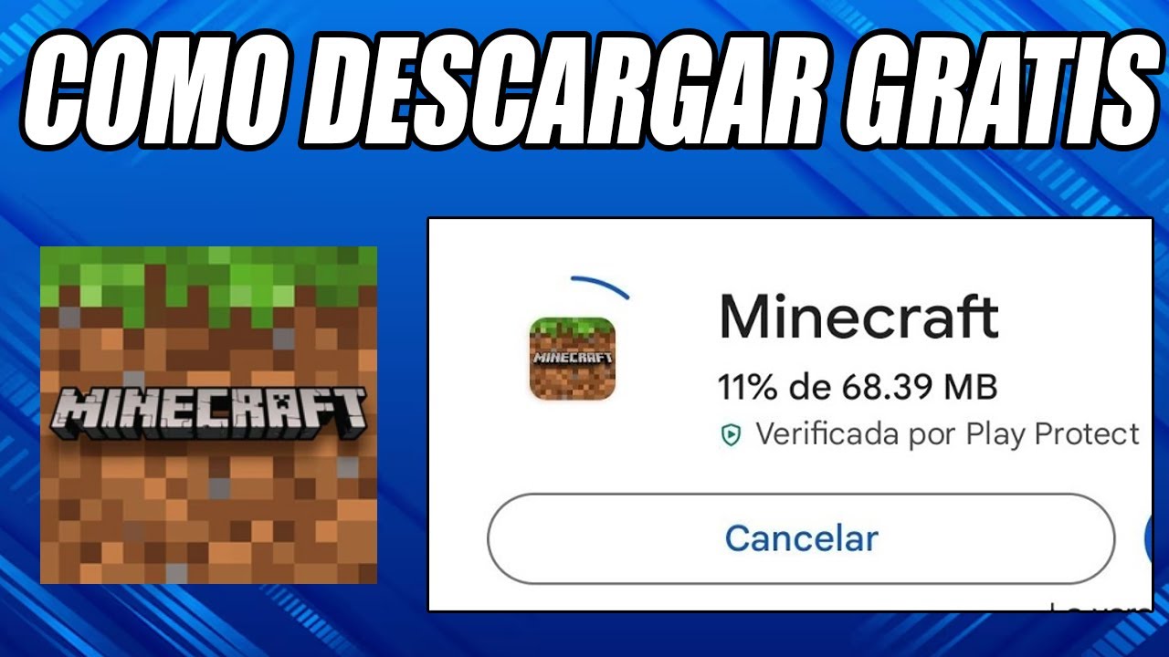 ✅ C&oacute;mo DESCARGAR MINECRAFT GRATIS PARA ANDROID 2026 ✅ C&oacute;mo DESCARGAR MINECRAFT GRATIS PARA IPHONE