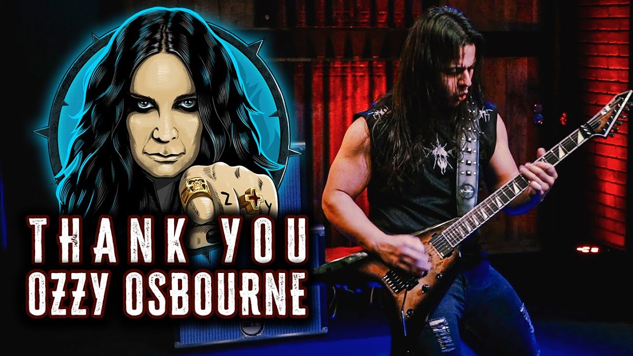 10 ICONIC OZZY OSBOURNE SOLOS by LU&Iacute;S KALIL