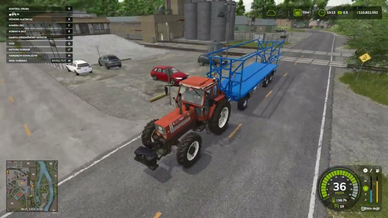BABAMLA BİRLİKTE BUĞDAY HASATI YAPIYORUZ | Farming Simulator 25 | UHD 4K |